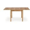 GRACJAN table, craft oak