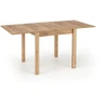 GRACJAN table, craft oak
