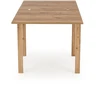 GRACJAN table, craft oak
