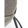 H118 bar stool, pilkas