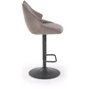 H122 bar stool, juodas / pilkas