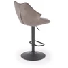 H122 bar stool, juodas / pilkas