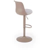 H127 bar stool, cappuccino / pilkas