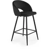 H96 bar stool, color: juodas