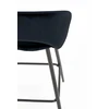 H96 bar stool, color: juodas