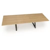HENRY table, natural / juodas