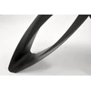 HILARIO extension table, juodas marble / juodas