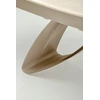 HILARIO extension table, light travertine/cashmere