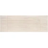 HILARIO extension table, light travertine/cashmere
