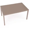 HOVER garden table, beige / cappuccino