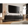 TV staliukas Cama Meble Cama RTV cabinet ISLA 200x40x60 mat juodas