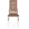 K416 chair, beige velvet