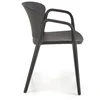 K491 chair, juodas