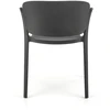 K491 chair, juodas