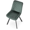 K520 chair, juodas / dark žalias
