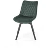 K520 chair, juodas / dark žalias