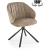 K533 chair, juodas / cappucino