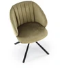 K533 chair, juodas / olive