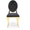 K556 chair, juodas / auksinis