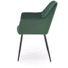 K558 chair, dark žalias