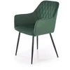 K558 chair, dark žalias