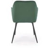 K558 chair, dark žalias