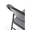 Halmar K566 chair color: juodas/pilkas
