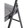 Halmar K566 chair color: juodas/pilkas