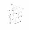 K570 chair, beige