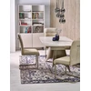 K584 chair, beige / pilkas / cashmere