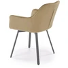 Halmar K588 swivel chair, beige