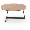 KARIDA c. table natural oak / juodas