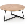 KARIDA c. table natural oak / juodas