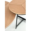 KARIDA-S natural oak / juodas