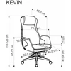 KEVIN office chair, l.pilkas