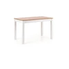 KSAWERY table color: sonoma oak / baltas