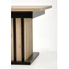 LAMELLO extension table, artisan oak / juodas