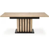LAMELLO extension table, artisan oak / juodas