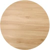 LEILA c.table, natural / juodas