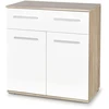 LIMA KM-1 chest, color: sonoma oak / baltas