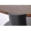 LIRA c.table walnut / juodas