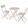 LIVORNO garden set (table+2 chairs), cappuccino