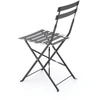 LIVORNO garden set (table+2 chairs), juodas