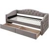 Lova ALOHA bed with drawers, color: beige