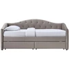 Lova ALOHA bed with drawers, color: beige