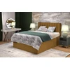 Lova ASENTO 160 bed, mustard ELEMENT#8