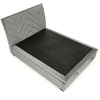 Lova CONTINENTAL 1 160 bed, pilkas - Monolith 85