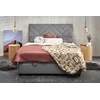 Lova CONTINENTAL 1 160 bed, pilkas - Monolith 85