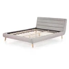 Lova ELANDA 160 bed, color: light pilkas