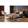 Lova FRANCESCA 160, bed, light pilka